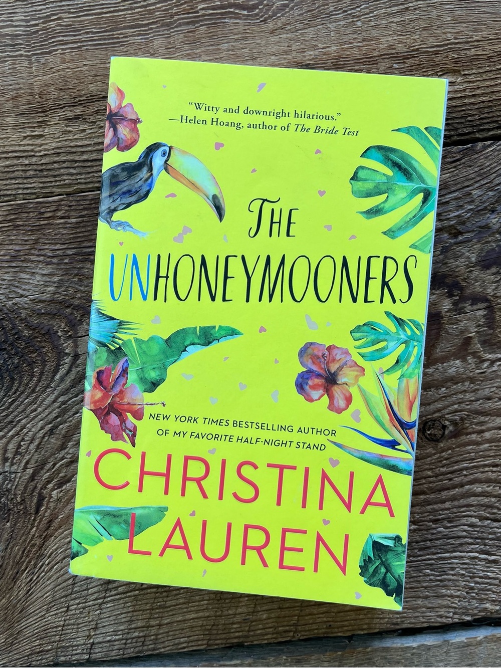 Christina Lauren The Unhoneymooners Paperback Book